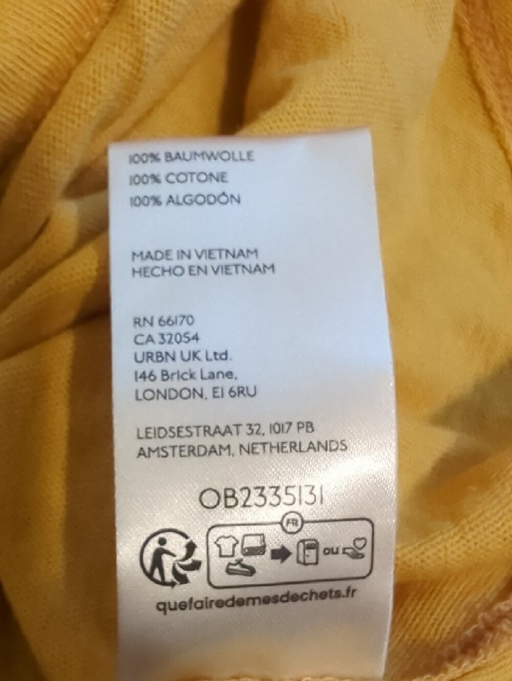 Free People We The Free Most Loved Long Sleeve Boatneck Tee in Golden Yellow - Picture 4 of 6